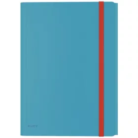   Leitz COSY mobilna PP mirna plava gumena mapa s dodatnim džepom