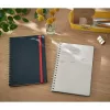 Leitz COSY Soft touch B5 bársony szürke vonalas spirálfüzet