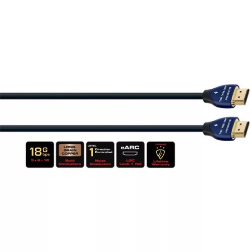 Kábel AudioQuest BlueBerry HDM18BLUE100 1 m HDMI 2.1