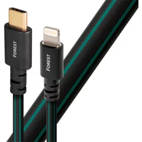   Kábel AudioQuest Forest LTNUSBCFOR01.5 1,5 m USB 2.0 typu C - Lightning