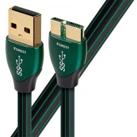   Kábel AudioQuest Forest USBFOR30.75MI 0,75 m USB 3.0 typu A - Micro B