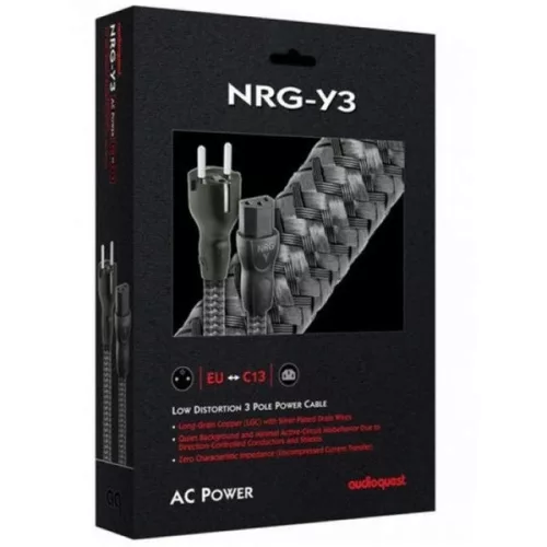 Napájací kábel AudioQuest NRG-Y3 NRGY3EU02 2m C13 - Schuko