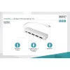 DIGITUS USB Type-C 4-portový USB 3.0 hub + PD