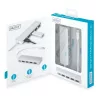 DIGITUS USB Type-C 4-portový USB 3.0 hub + PD