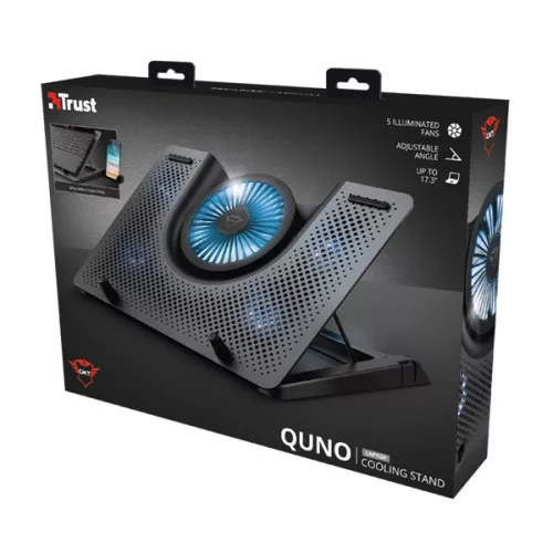 Chladiaci stojan Trust GXT 1125 Quno pre notebooky, herný