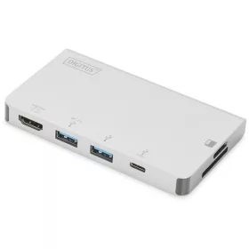   Univerzálna dokovacia stanica pre notebook DIGITUS DA-70867 s 6 portami USB-C