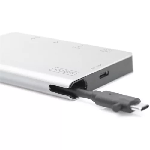 Univerzálna dokovacia stanica pre notebook DIGITUS DA-70867 s 6 portami USB-C