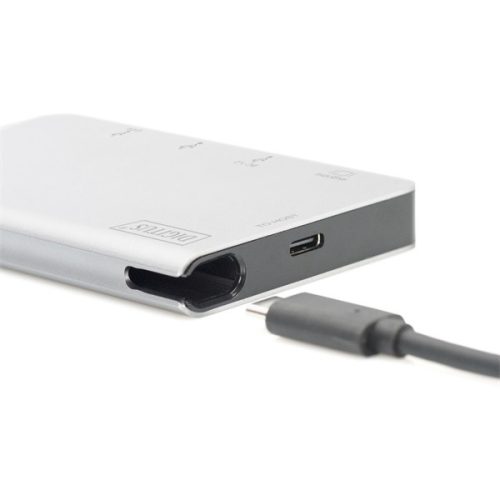 DIGITUS DA-70867 USB-C 6 portos univerzális notebook dokkoló állomás