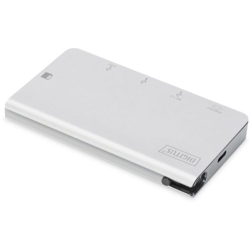 DIGITUS DA-70867 USB-C 6 portos univerzális notebook dokkoló állomás