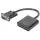 Adaptér DIGITUS VGA samec -> HDMI samica s audio káblom