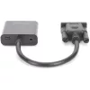 Adaptér DIGITUS VGA samec -> HDMI samica s audio káblom
