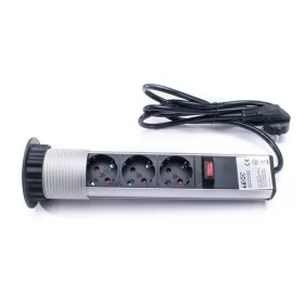   TOO PPS-300-3S IP20, 3x 2P+F, strieborný stolový zapustený rozvádzač