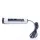 TOO PPS-304-3S IP20, 3x 2P+F, 2x USB-A, brúsený stolový zapustený napájací kábel