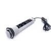 TOO PPS-304-3S IP20, 3x 2P+F, 2x USB-A, brúsený stolový zapustený napájací kábel