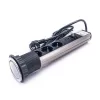TOO PPS-306-3BR IP20, 3x 2P+F, 2x USB-A, brúsený stolový zapustený napájací kábel