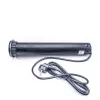 TOO PPS-312-3B IP20 3x 2P+F, 2x USB-A, motorizovaný, čierny stolový zapustený rozvádzač