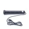 TOO PPS-313-2B IP20 2x 2P+F, 2x USB-A, Bluetooth, motorizovaný, čierny stolový zapustený napájací kábel