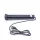 TOO PPS-313-2B IP20 2x 2P+F, 2x USB-A, Bluetooth, motorizovaný, čierny stolový zapustený napájací kábel