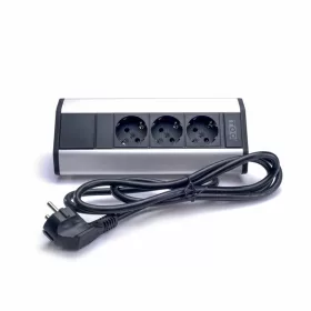   TOO VPS-314-3S IP20, 3x 2P+F, strieborná tabuľka rozvodu pre montáž na hmotnosť