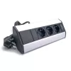 TOO VPS-314-3S IP20, 3x 2P+F, strieborná tabuľka rozvodu pre montáž na hmotnosť