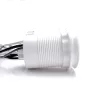 TOO PPS-100-4W IP20, 4x 2P+F, HDMI, RJ45, 2x USB-A, Qi nabíjanie, hydraulický, biely stolový zapustený rozvádzač