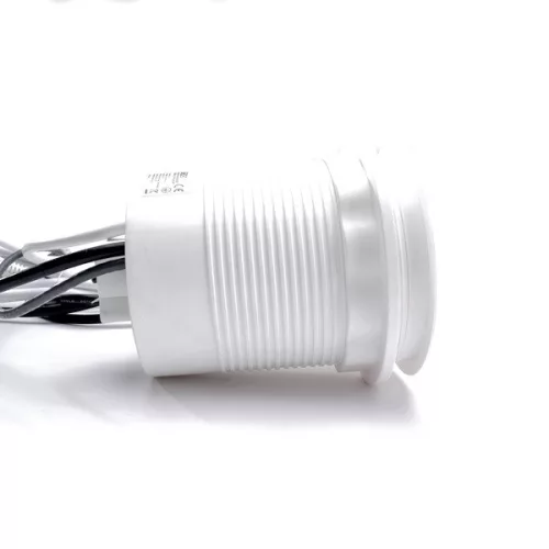 TOO PPS-100-4W IP20, 4x 2P+F, HDMI, RJ45, 2x USB-A, Qi nabíjanie, hydraulický, biely stolový zapustený rozvádzač