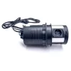 TOO PPS-101-4B IP20, 4x 2P+F, HDMI, RJ45, 2x USB-A, Qi nabíjanie, hydraulický, čierny stolový zapustený rozvádzač