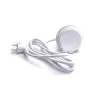 TOO GPS-102-1W IP20, 1x 2P+F, USB-A, Type-C, QI nabíjanie, HDMI, biely stolový zapustený napájací kábel