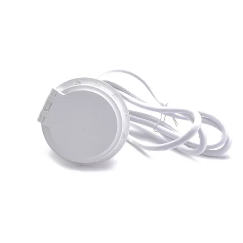TOO GPS-102-1W IP20, 1x 2P+F, USB-A, Type-C, QI nabíjanie, HDMI, biely stolový zapustený napájací kábel