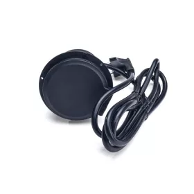   TOO GPS-103-1B IP20, 1x 2P+F, USB-A, Type-C, Qi nabíjanie, HDMI, čierny stolový zapustený napájací kábel