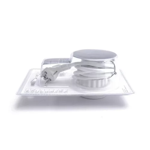 TOO GPS-200-1W IP20, 1x 2P+F, USB-A, biela stolová zapustená rozvodná skrinka