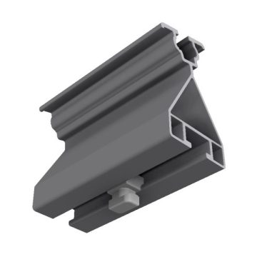   Schletter 163900-002 18 alsó 96 mm toldóval FixZ-15 rendszerprofil