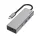 Hama USB 3.1 Type-C Hub, strieborný, 200107 (2x USB A, 1x USB TYPE-C, HDMI)