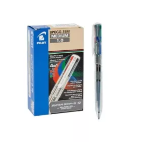 Pilot Super Grip G 4 színű áttetsző golyóstoll