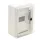 Tracon TME282113M 1×8mod/ H×W×D=280×210×130mm/ IP65/ IK10/ 1000V AC/DC maszkos műanyag elosztószekrény