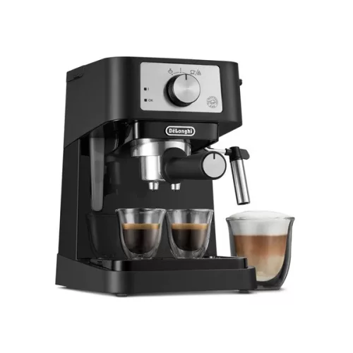 Čierny espresso kávovar DeLonghi EC260.BK Stilosa