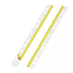   Strapazierfähige, selbstklebende A4-Binderstreifen, 50 Stück/Packung