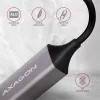 Axagon ADE-TRC Type-C USB 3.2 - Gigabitový ethernetový adaptér