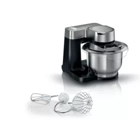 Čierny robot Bosch MUMS2VM00, 900 W, 3,8 l