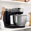 Čierny robot Bosch MUMS2VM00, 900 W, 3,8 l