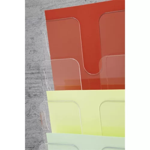 Durable Flexiplus A4 6 rekeszes átlásztó prospektustartó