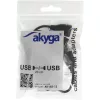 Akyga USB 2.0 4-portový rozbočovací kábel