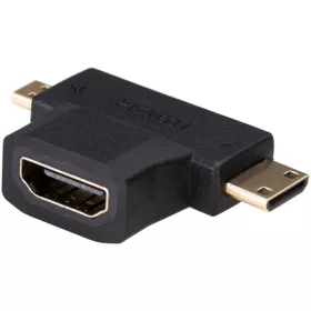 Adaptér Akyga AK-AD-23 HDMI - miniHDMI - microHDMI 3