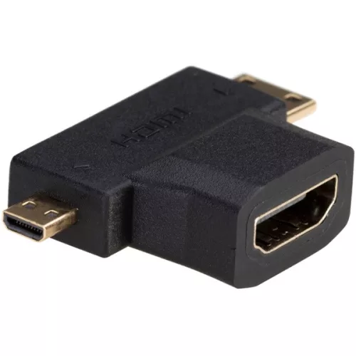 Adaptér Akyga AK-AD-23 HDMI - miniHDMI - microHDMI 3
