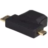 Adaptér Akyga AK-AD-23 HDMI - miniHDMI - microHDMI 3