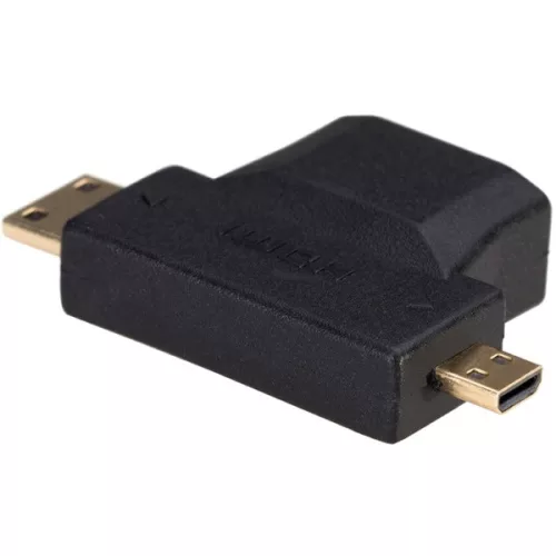 Adaptér Akyga AK-AD-23 HDMI - miniHDMI - microHDMI 3