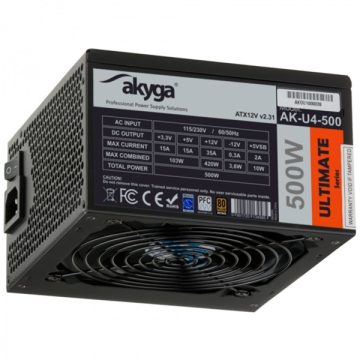 Akyga 500W 80+ Bronze ATX tápegység