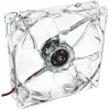 Akyga AW-12A-BR 120mm Molex 4 LED ventilátor s červeným puzdrom