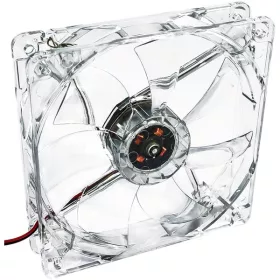  Akyga AW-12A-BR 120mm Molex 4 LED piros ház hűtőventilátor
