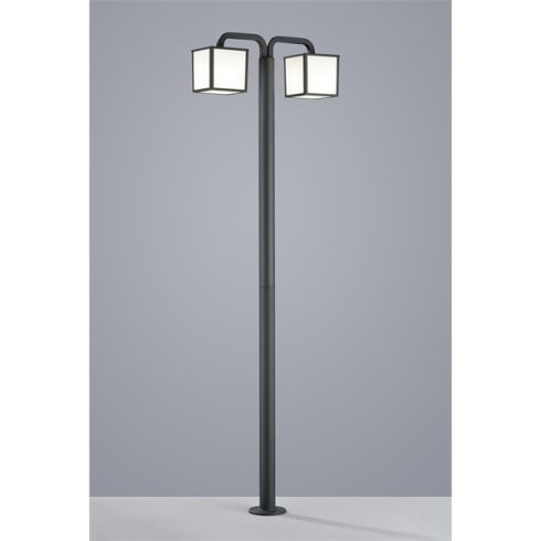 TRIO 421560242 Cubango 15W 400lm 3000K E27 antracit oszlop lámpatest, kültéri 200cm
